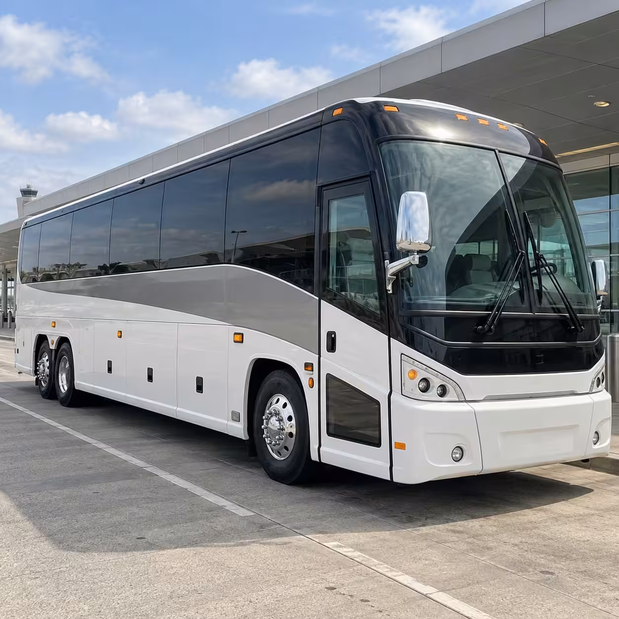 bridal party minibus rentals for mountain view wedding venues