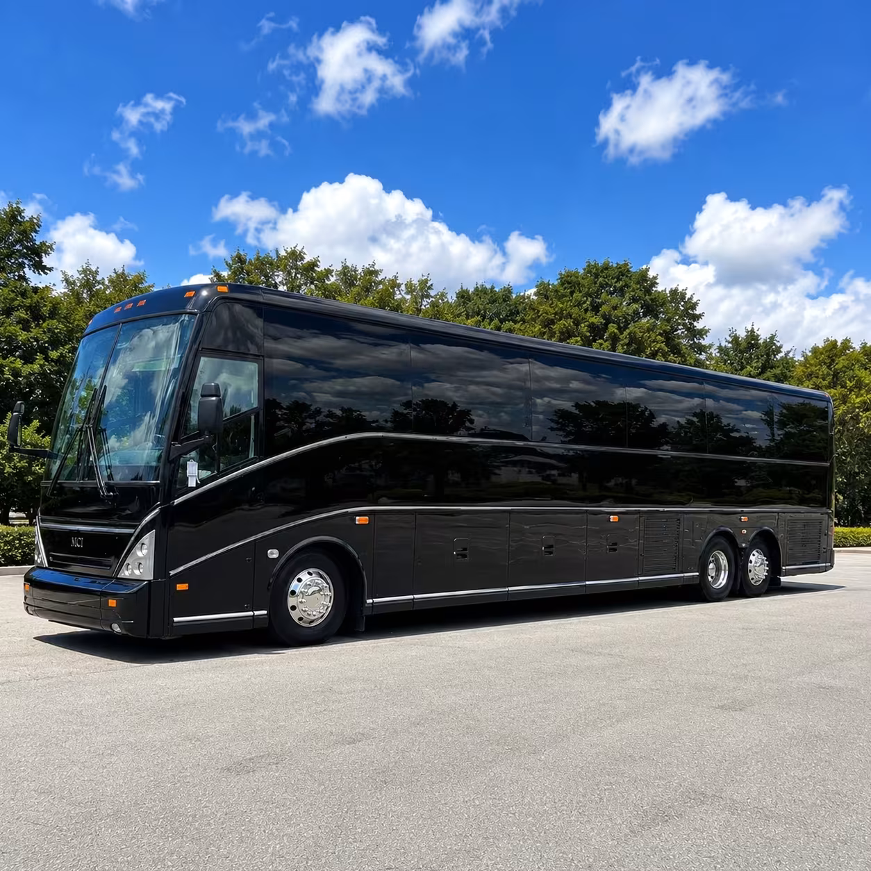 corporate event shuttle buses in mountain view