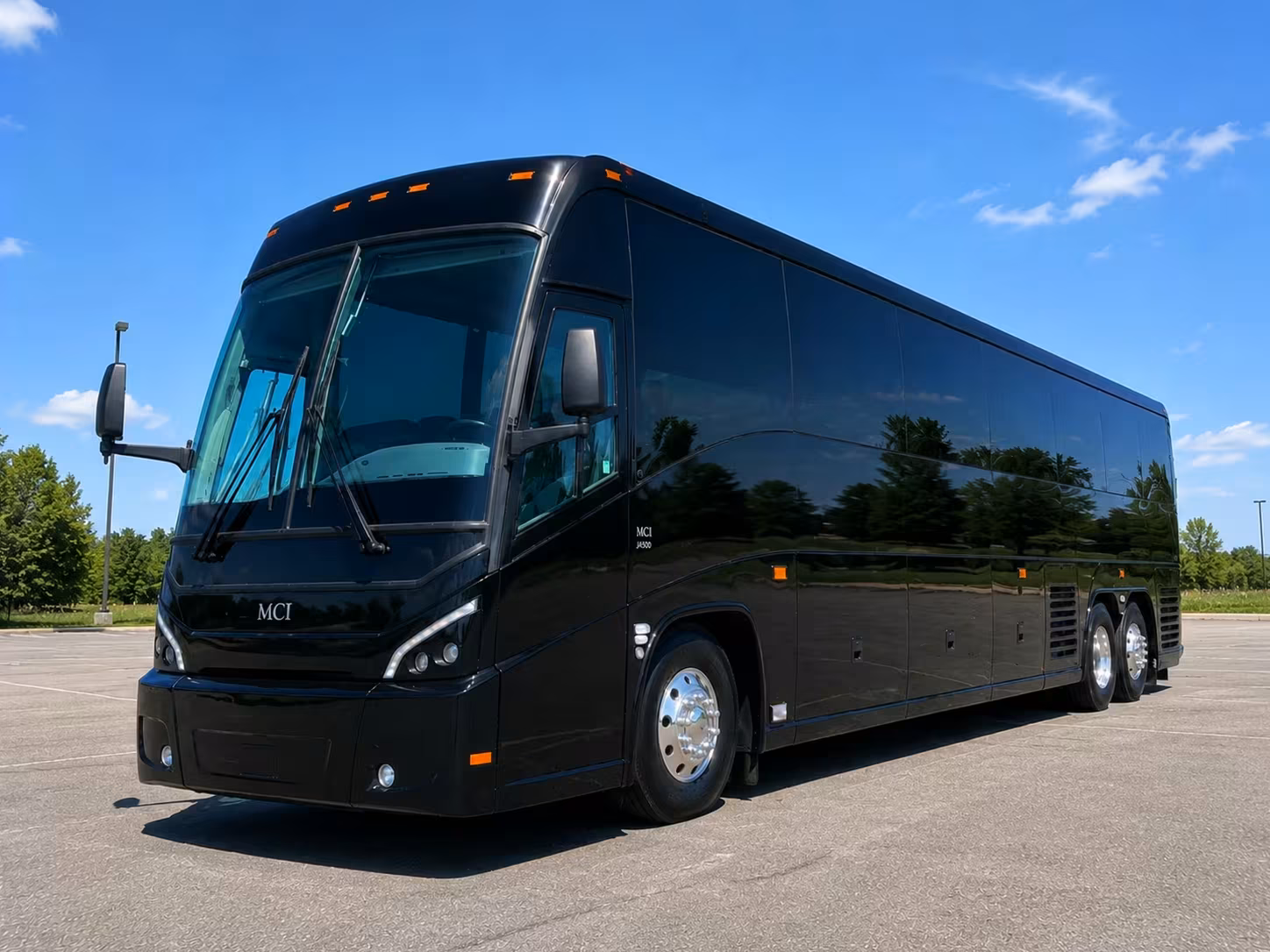 mountain view charter buses