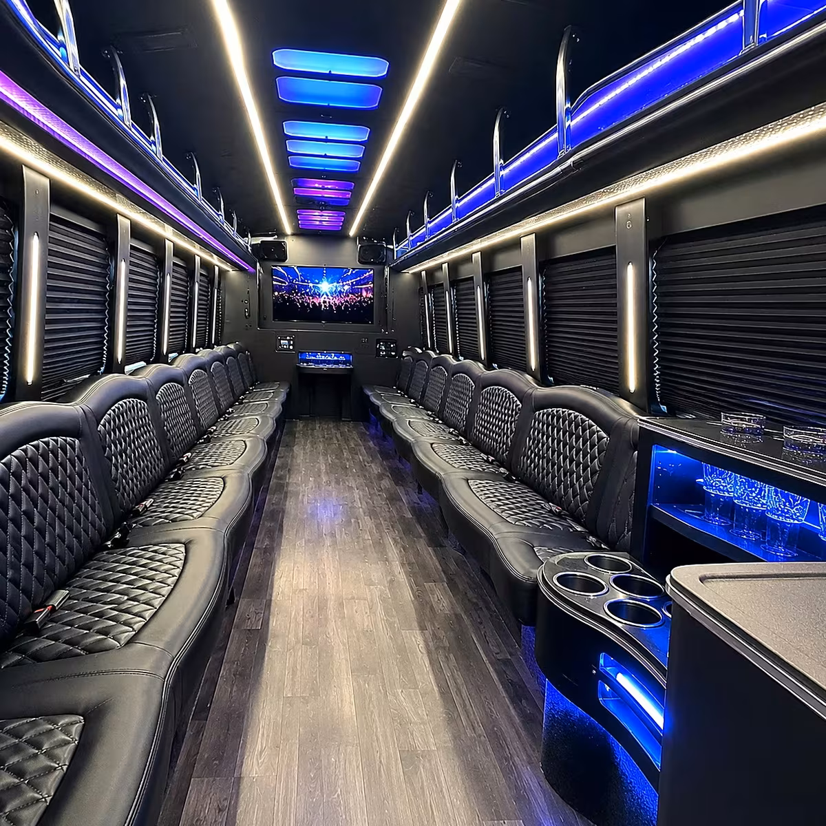 mountain view prom party bus rentals with top amenities