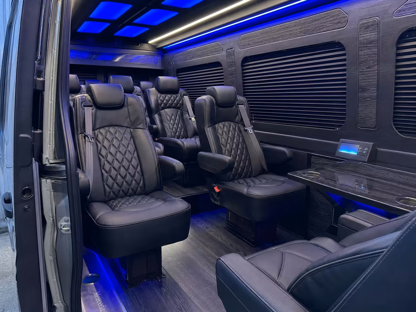 sprinter van transportation for groups and events across mountain view