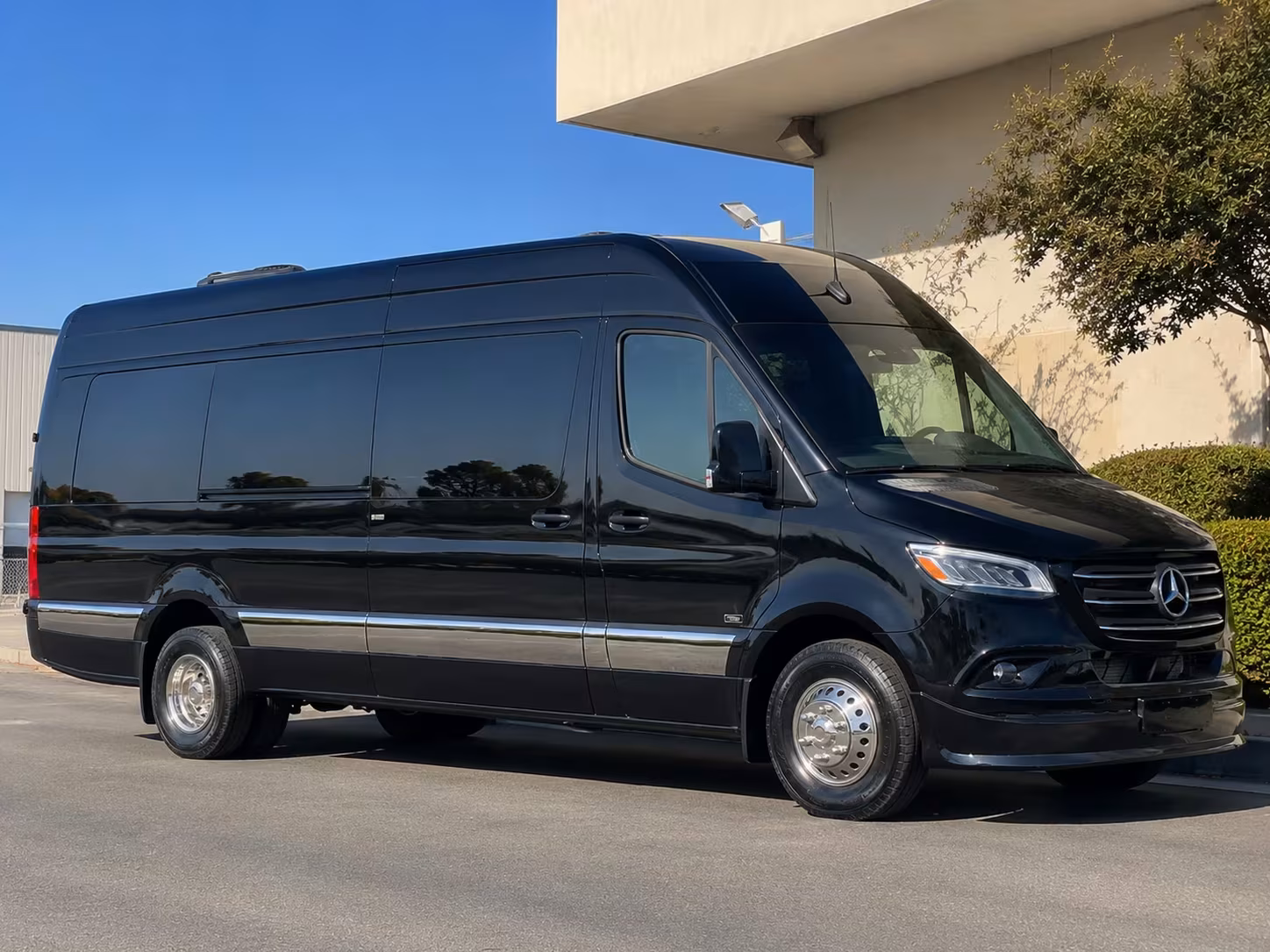 sprinter van with driver